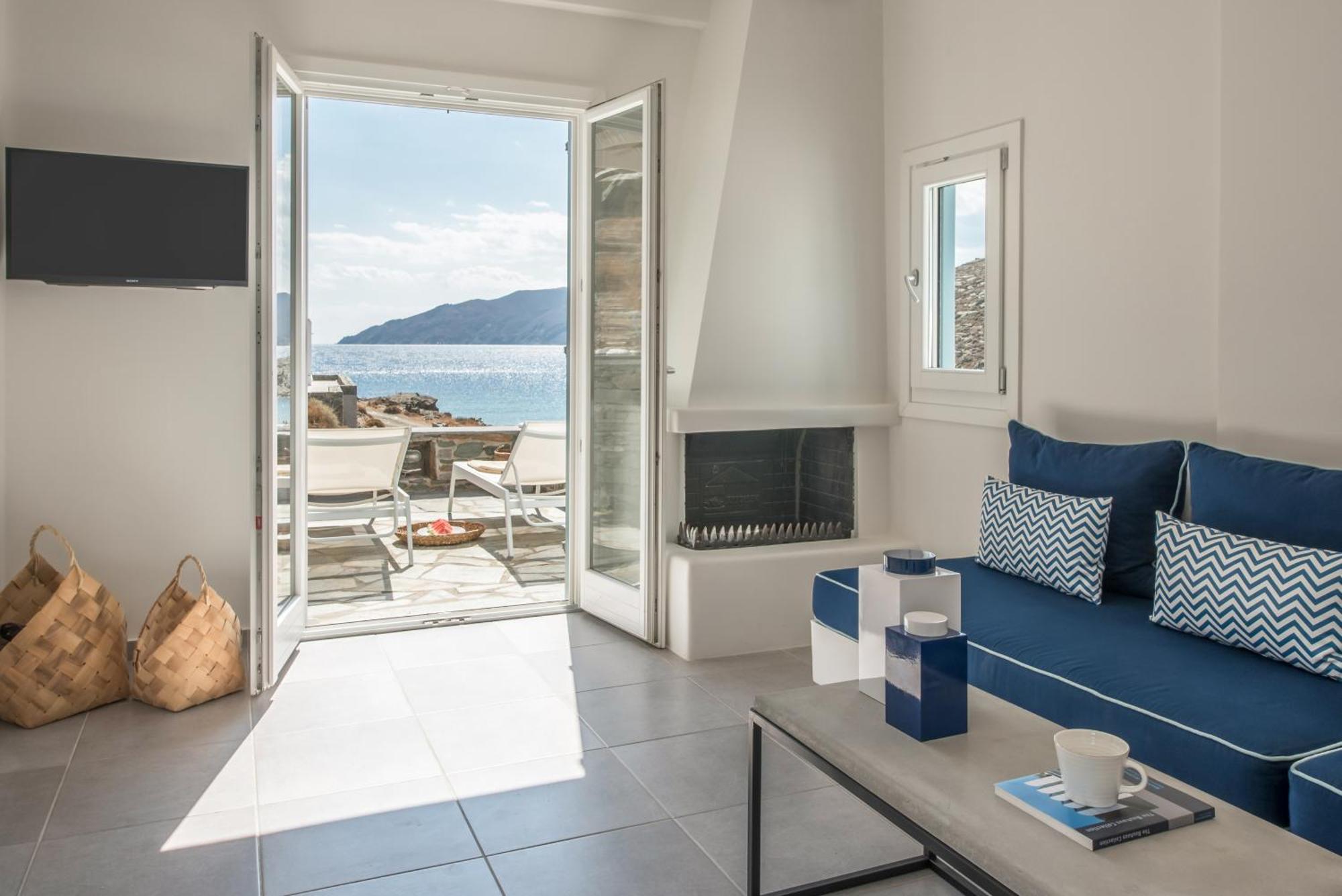 Eneos Kythnos Beach Villas-Elegant And Comfort Villas Quarto foto